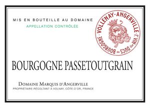 Domaine Marquis d’Angerville – Bourgogne Passetoutgrain