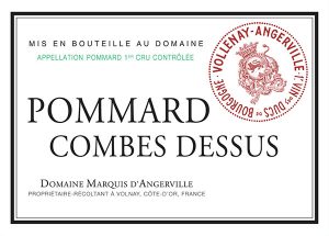 Domaine Marquis d’Angerville – Pommard Combes Dessus