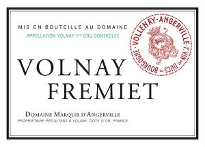 Domaine Marquis d’Angerville – Volnay Fremiet