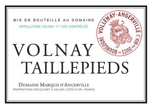 Domaine Marquis d’Angerville – Volnay Taillepieds